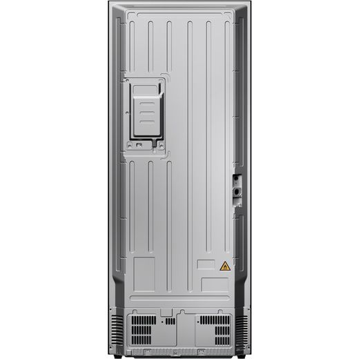 Haier French Series 3 American Fridge Freezer - Slate Black - Back shot